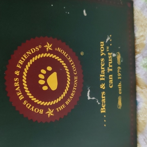 ✔️BOYDS BEARS & FRIENDS VINTAGE AMY BEARSDALE IS IT LUNCHTIME FIGURINE - Picture 3 of 5